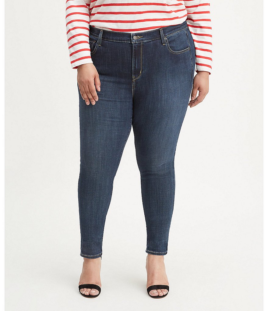 Democracy Plus Size Ab-Solution Capri Skimmer Jean