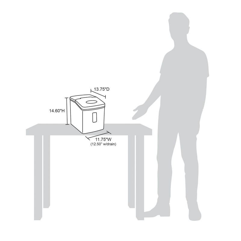 Frigidaire Ice Maker - Silver EFIC206