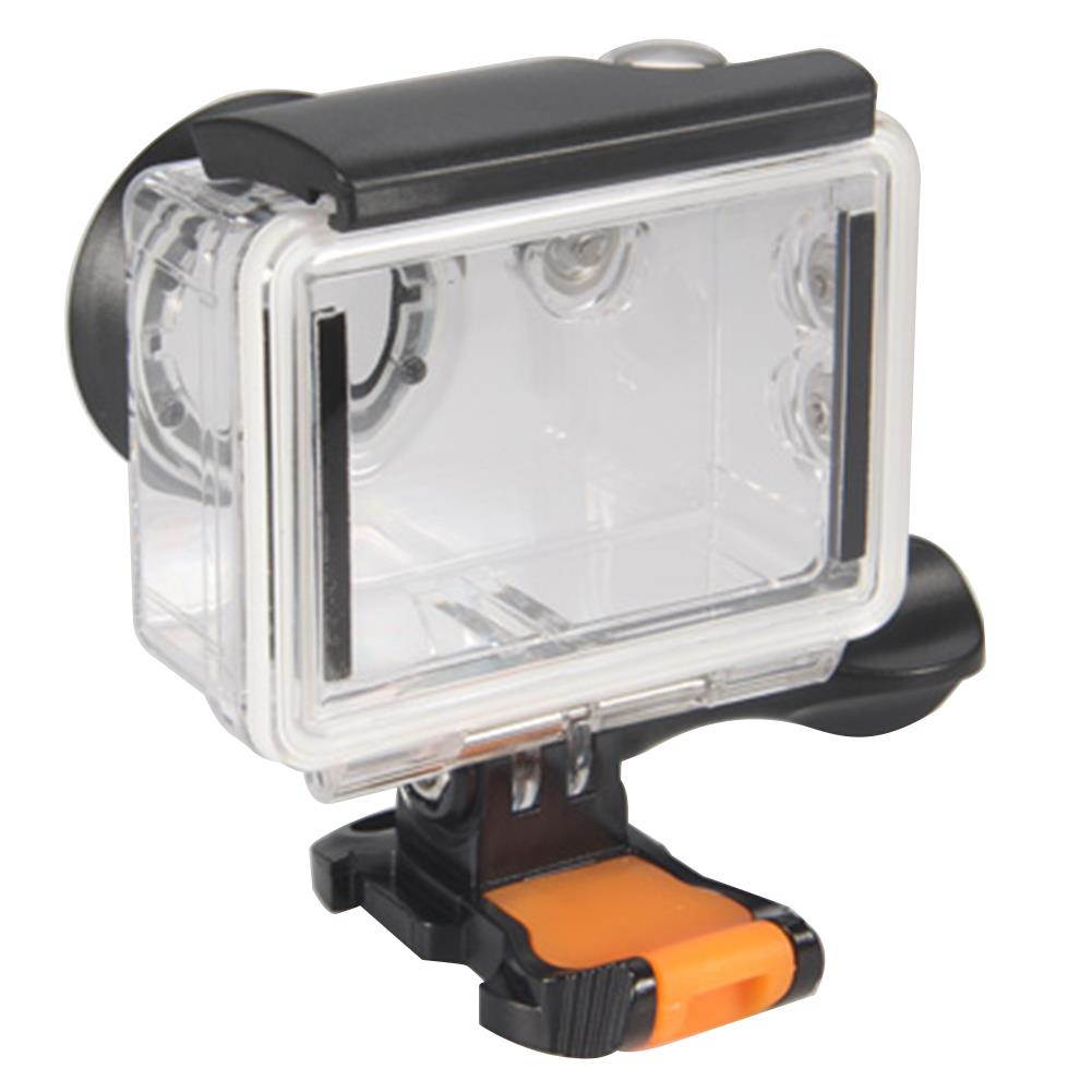 Outdoor With Red Filter Housing Durable Waterproof Case Accessories Transparent Action Camera Use Sport Underwater For EKEN H9R