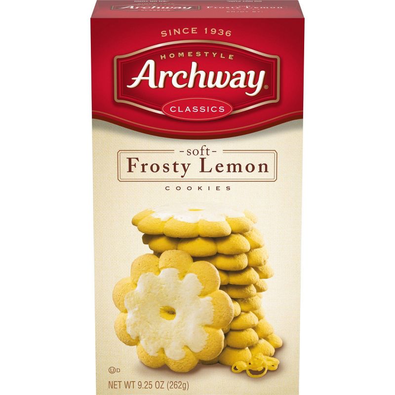 Homestyle Archway Frosty Lemon Classic Soft Cookies - 9.25oz