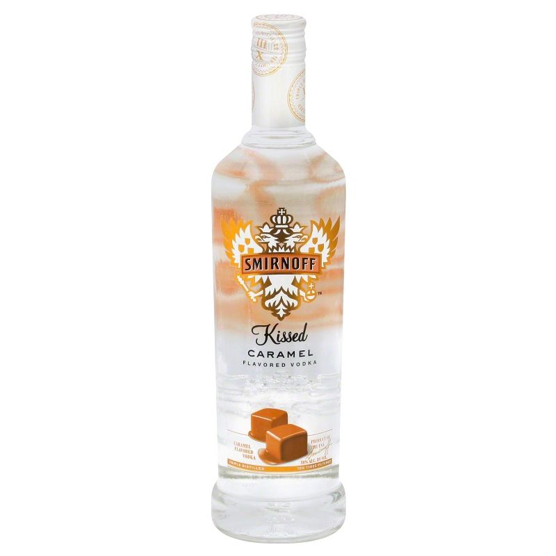 Smirnoff Kissed Caramel Flavored Vodka - 750ml Bottle