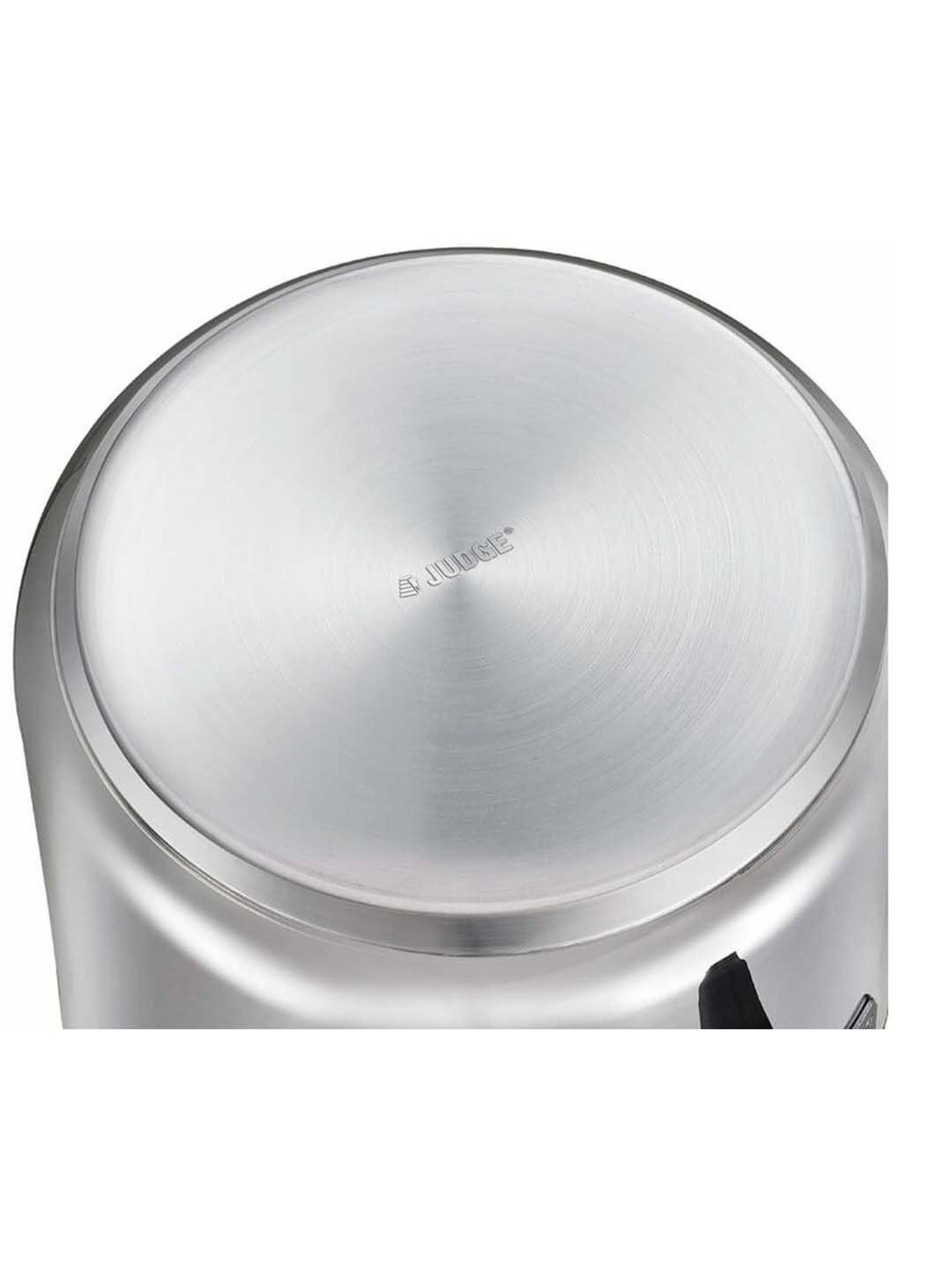 JUDGE Silver Stainless Steel 20 cm Gas Compatible Outer Lid Pressure Cooker (2 L) - Set of 1