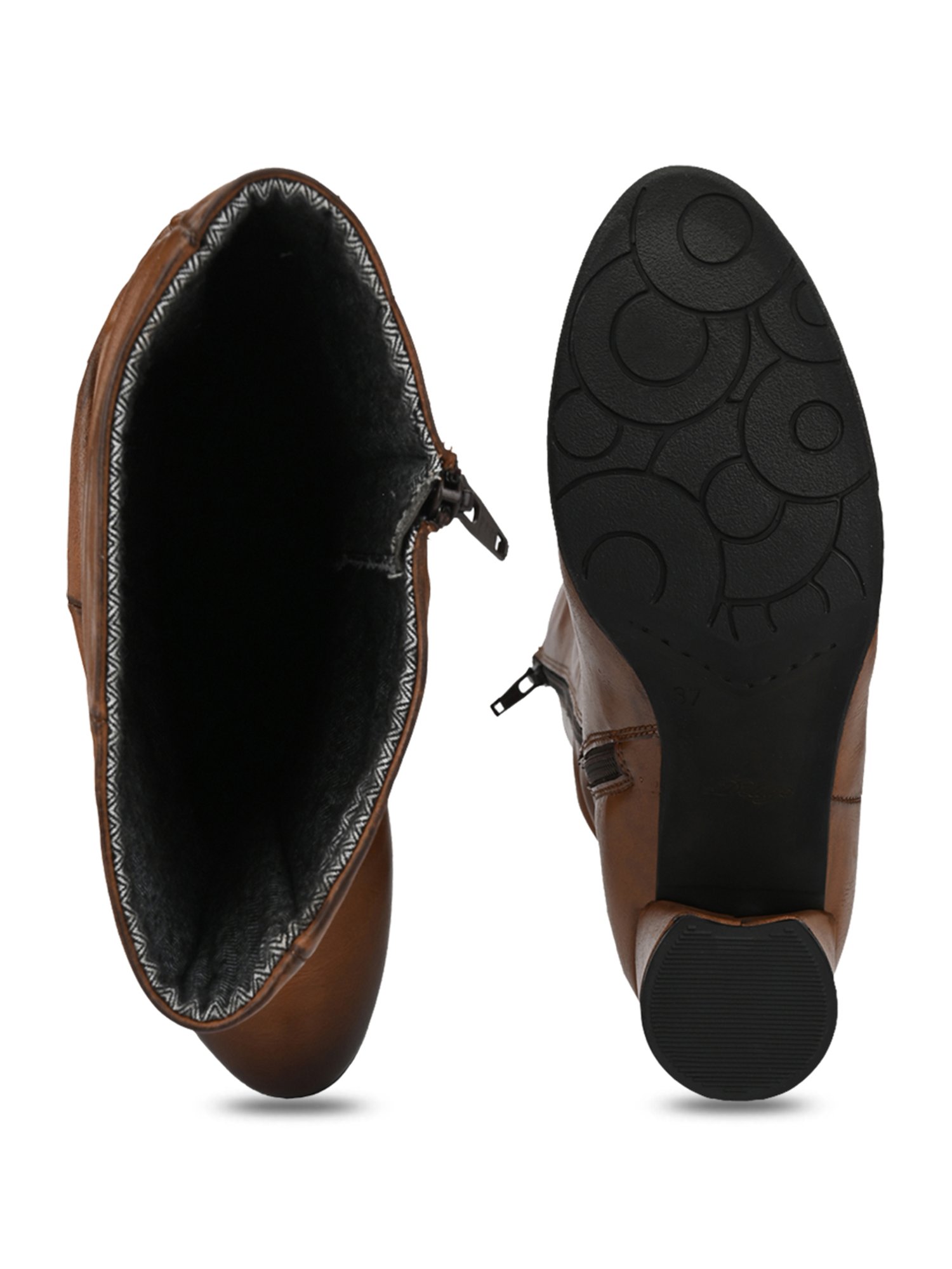 Delize Women's Tan Casual Booties