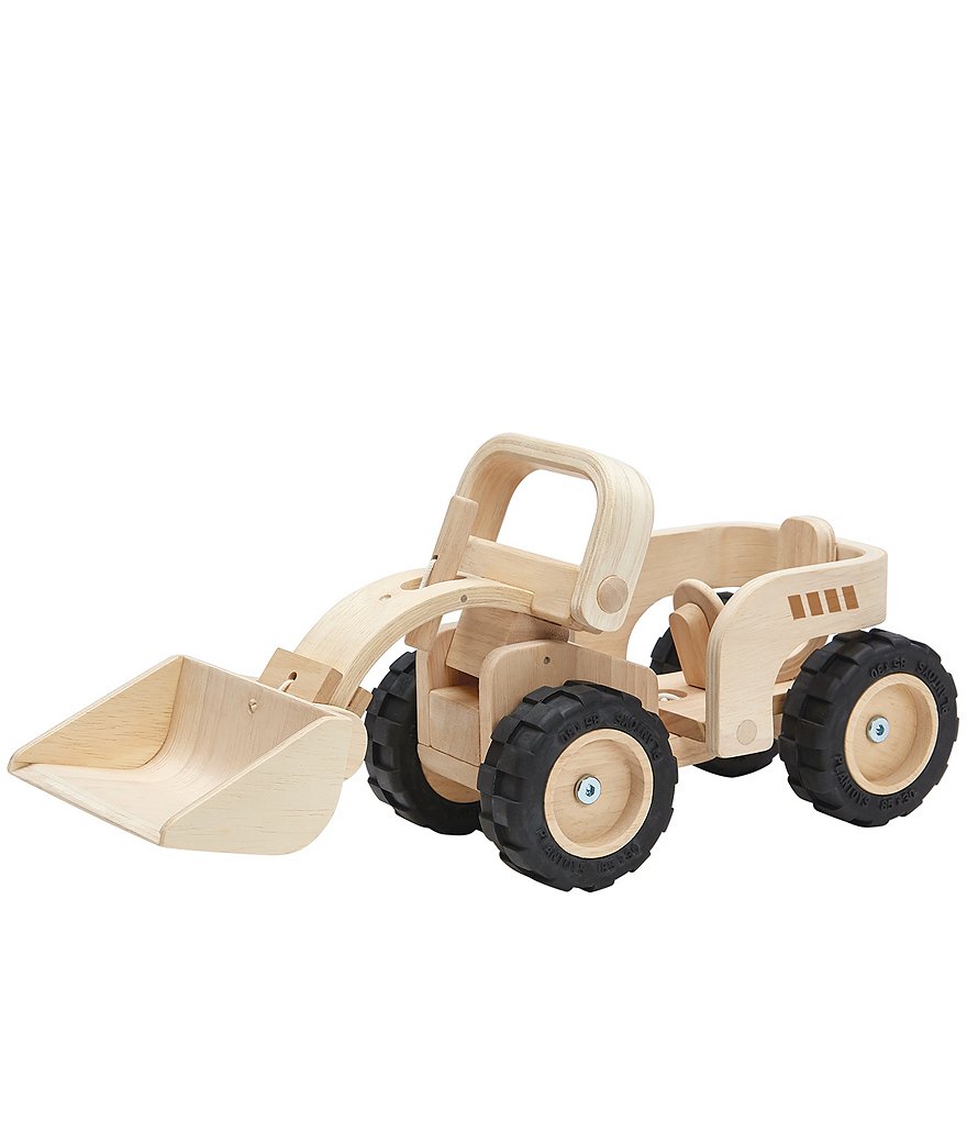 Plan Toys Wooden Toy Bulldozer