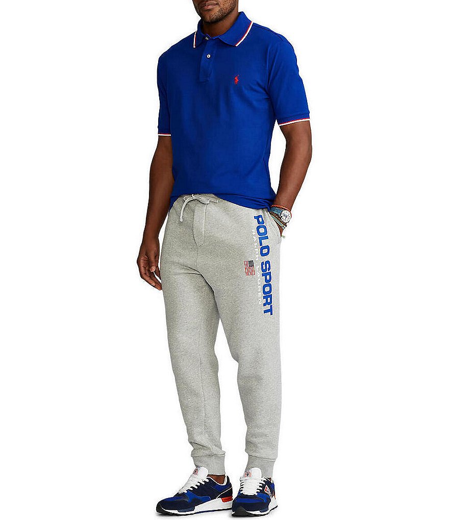 Polo Ralph Lauren Big & Tall Tipped Mesh Short-Sleeve Polo Shirt