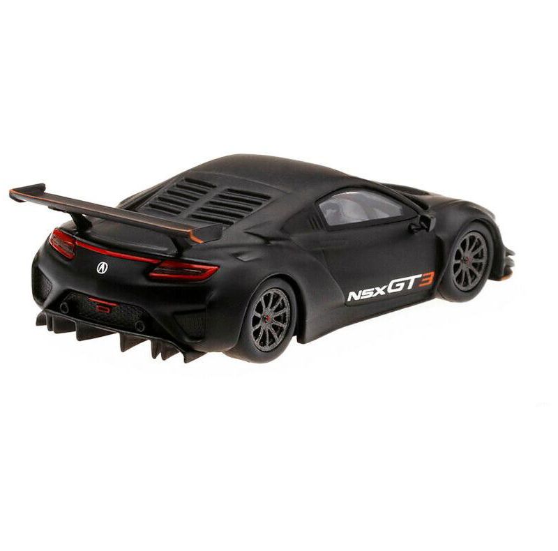 Acura NSX GT3 Matt Black "Los Angeles Auto Show 2017" Ltd Ed 3,600 pcs 1/64 Diecast Model Car by True Scale Miniatures