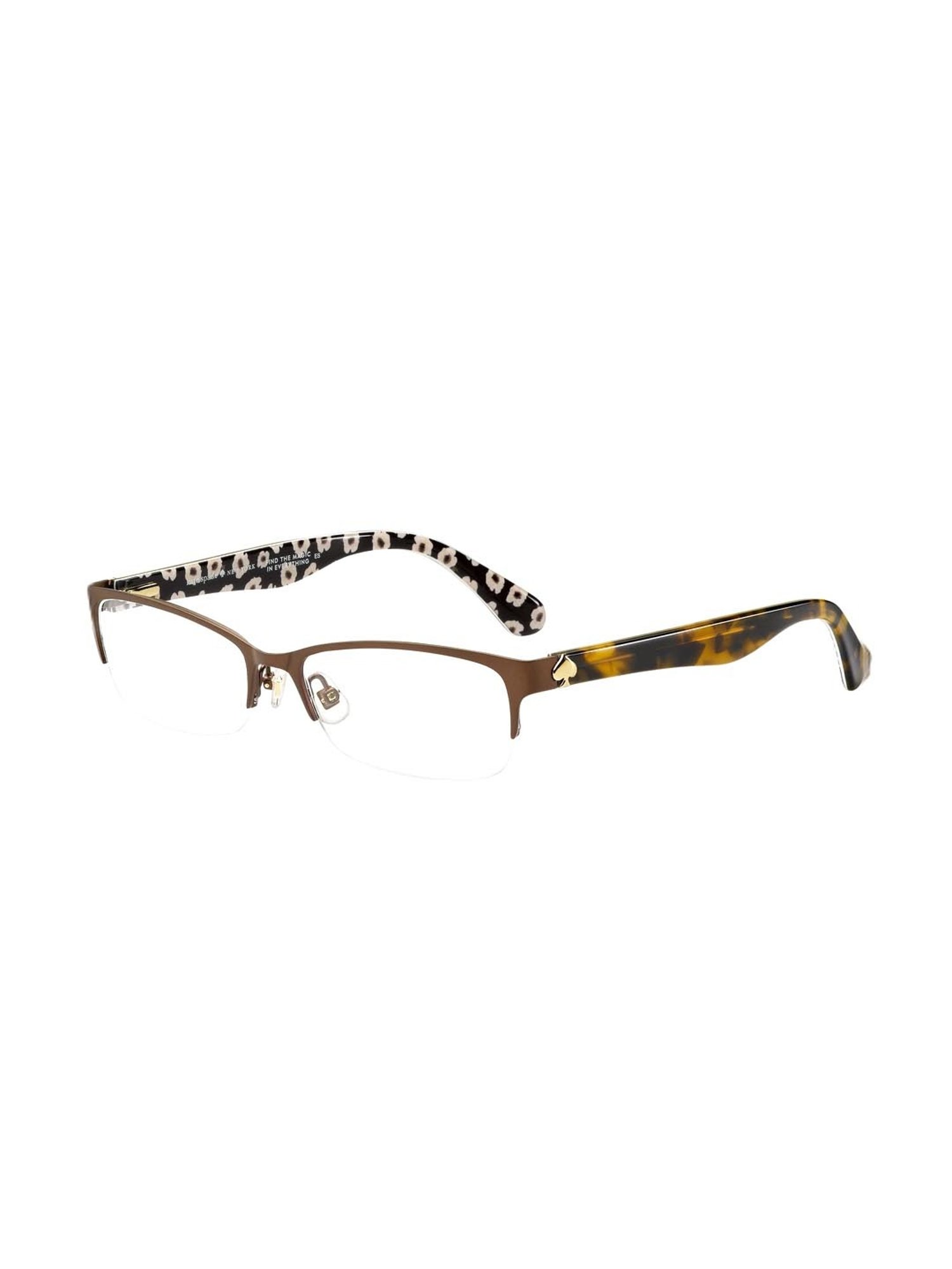 Kate Spade Brown Rectangular Eye Frames for Women