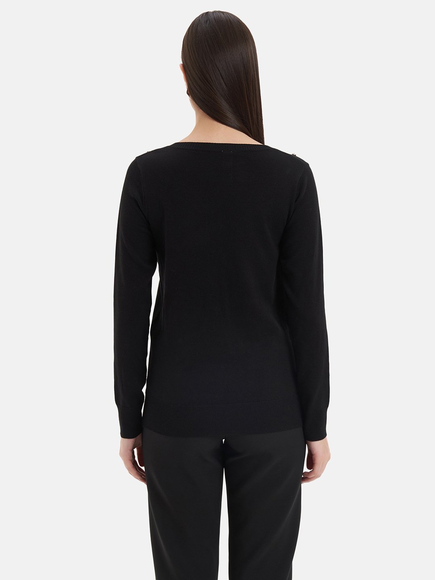 Kazo Black Embellished Pullover