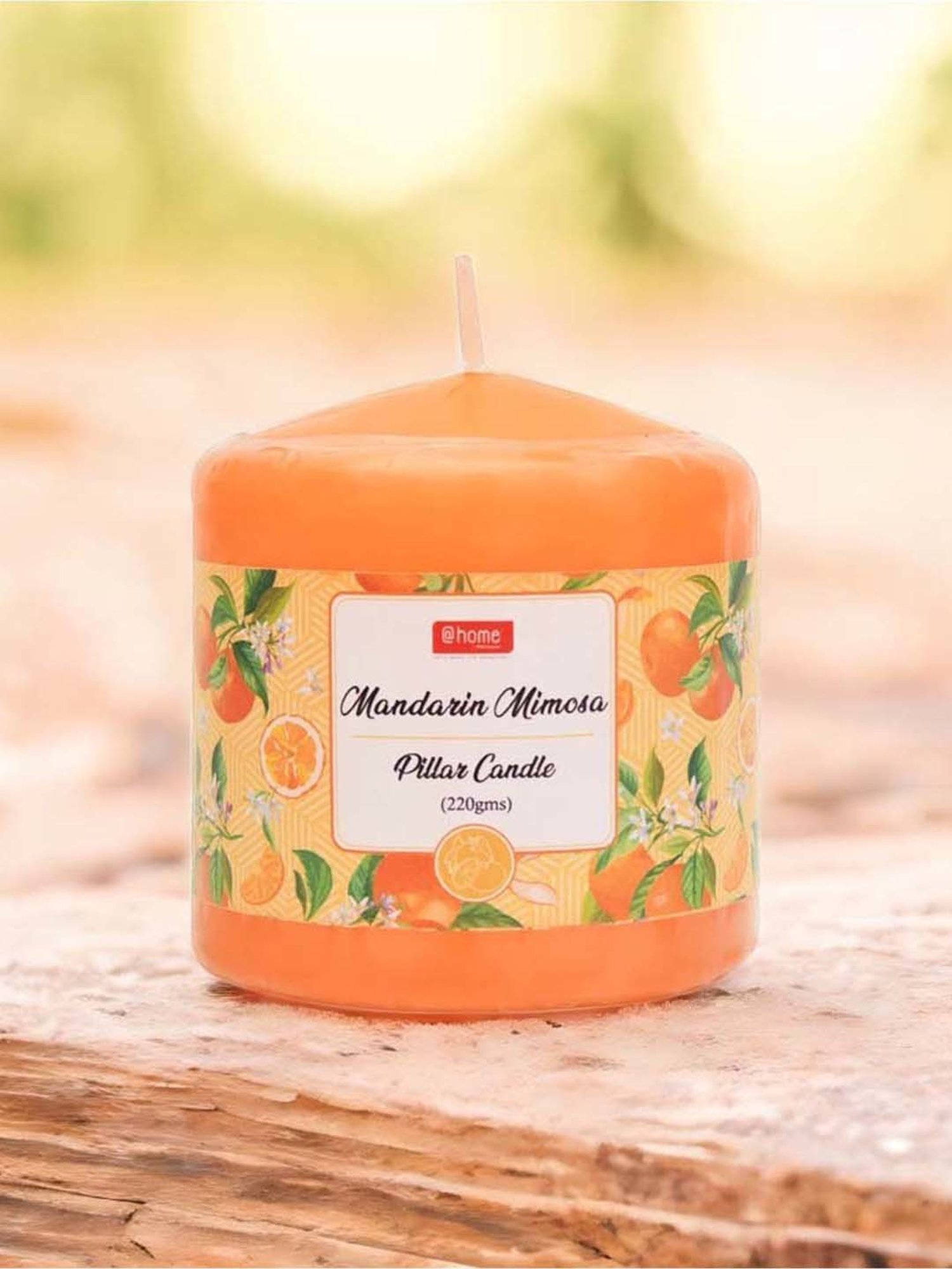 Lidded Glass Jar Crackling Wooden Wick Teak and Moss Candle - Nature's Wick