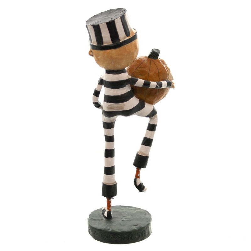 Lori Mitchell 6.25" Pumpkin Thief Halloween Prisoner Jail  -  Decorative Figurines