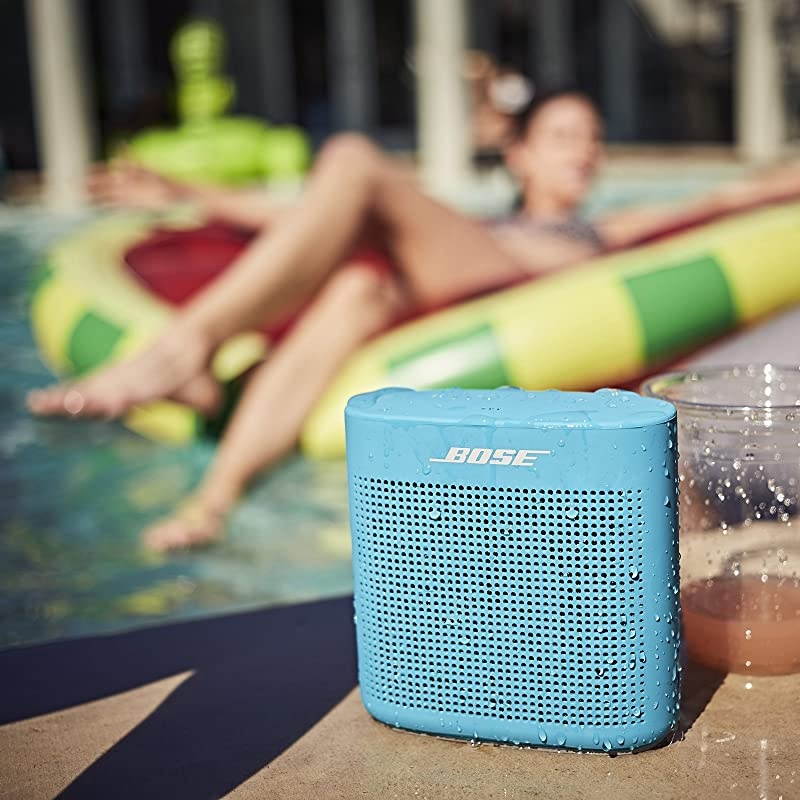 SoundLink Color II: Portable Bluetooth, Wireless Speaker with Microphone- Aqua Blue