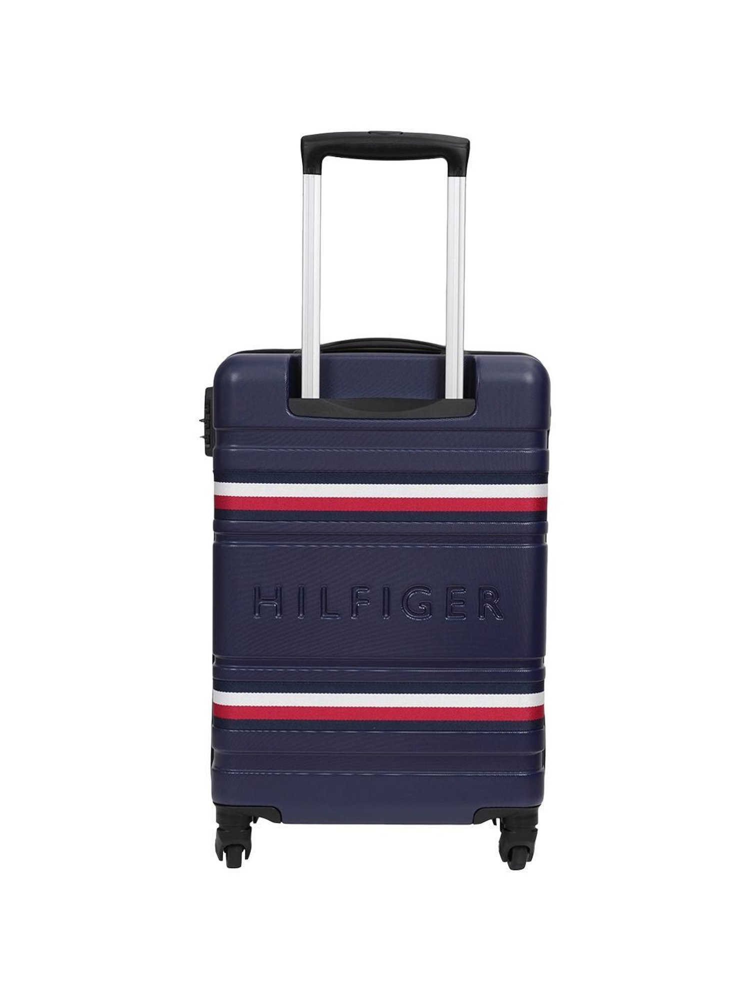 TOMMY HILFIGER Berlin Navy 4 Wheels Small Hard Cabin Trolley Bag