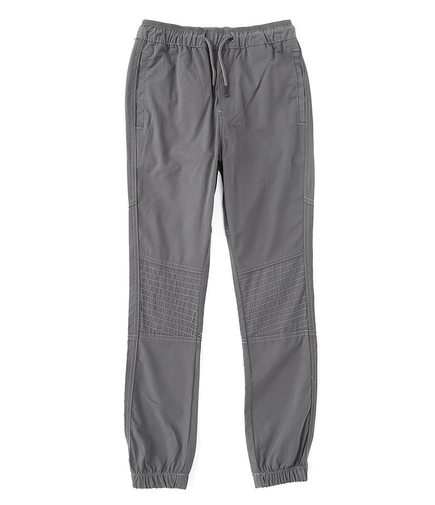 First Wave Big Boys 8-20 Stretch Twill Motto Jogger