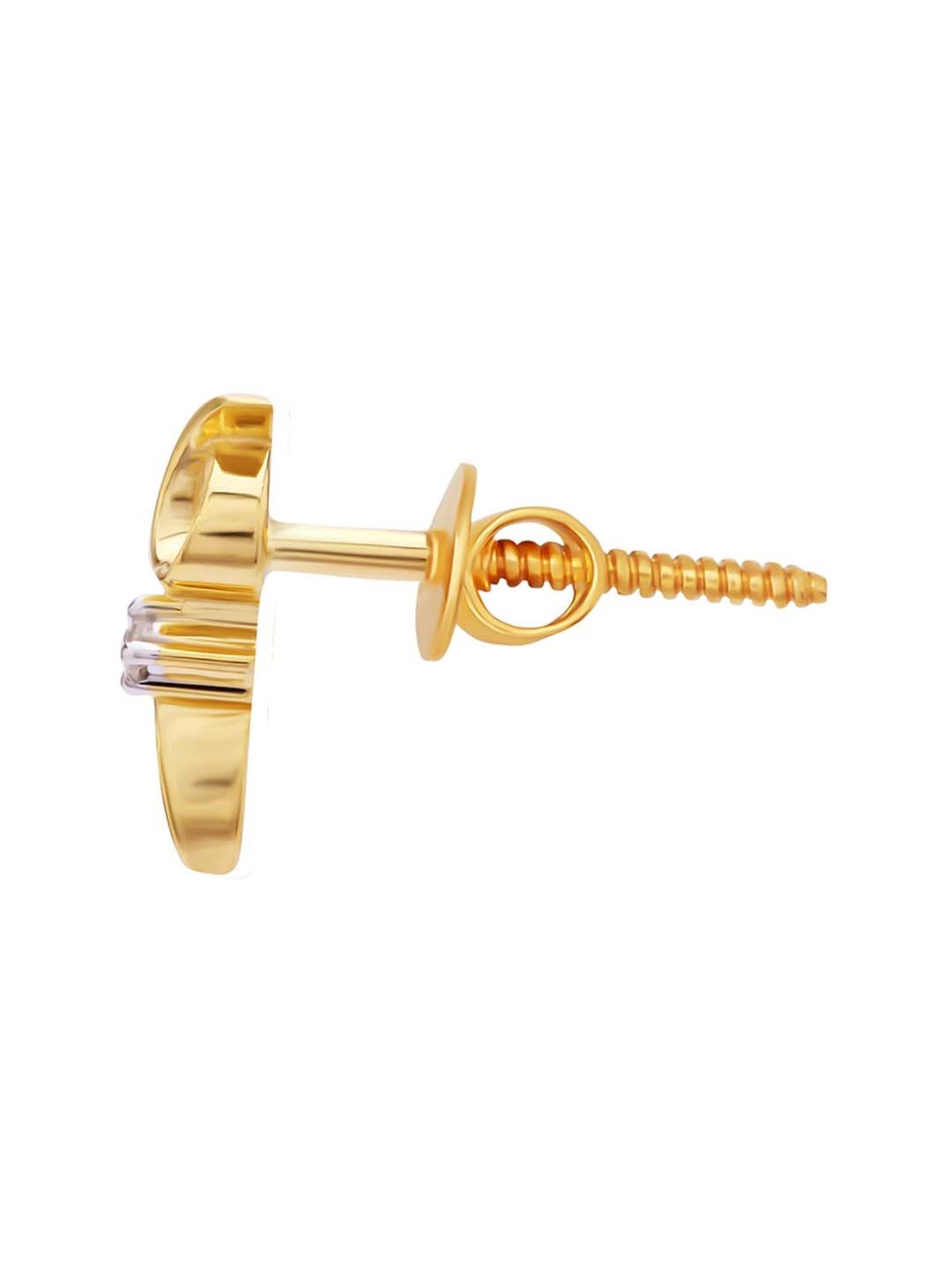 Waman Hari Pethe Jewellers 18k Gold & Diamond Earrings for Women