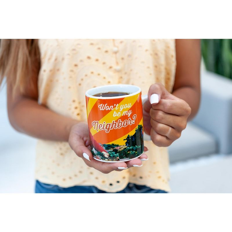 Surreal Entertainment Mister Rogers Neighborhood Mug | Won't You Be My Neighbor | Holds 15 Ounces