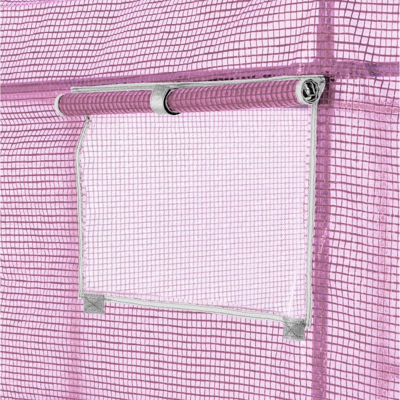 6 Tier 12 Shelf Greenhouse Replacement Cover Lilac - OGrow