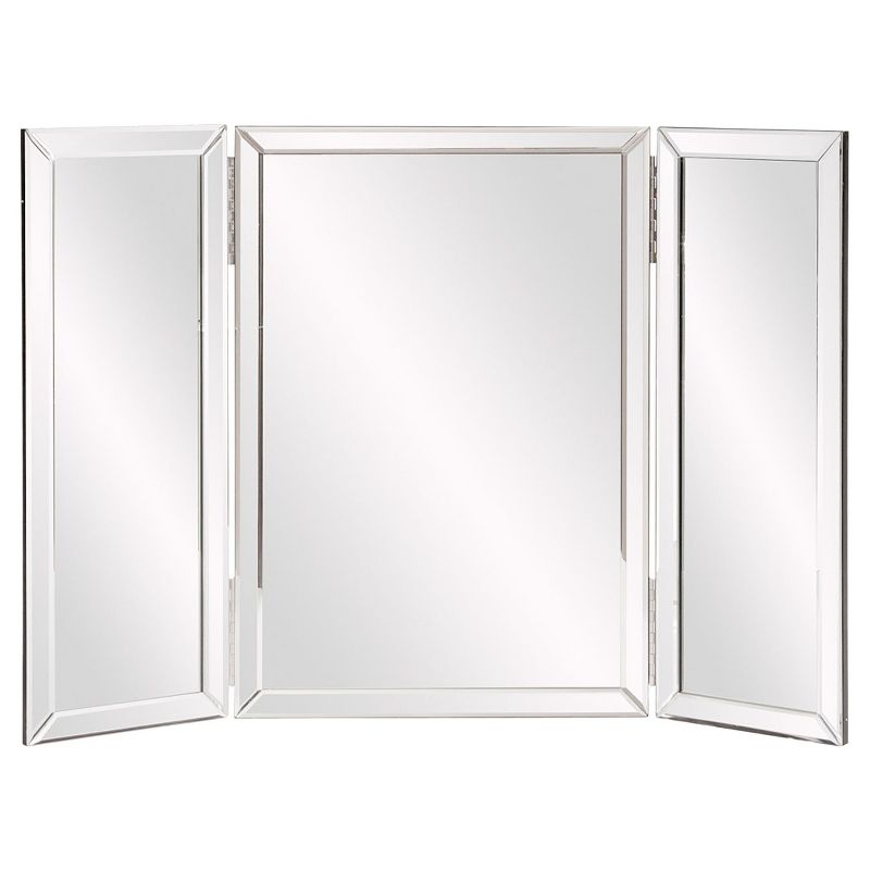 Rectangle Tripoli Vanity Bathroom Mirror Clear - Howard Elliott