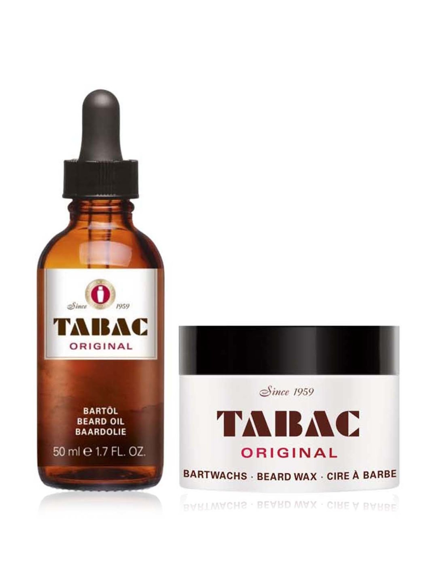 Tabac Beard Care Combo Set (Beard Oil & Beard Wax)