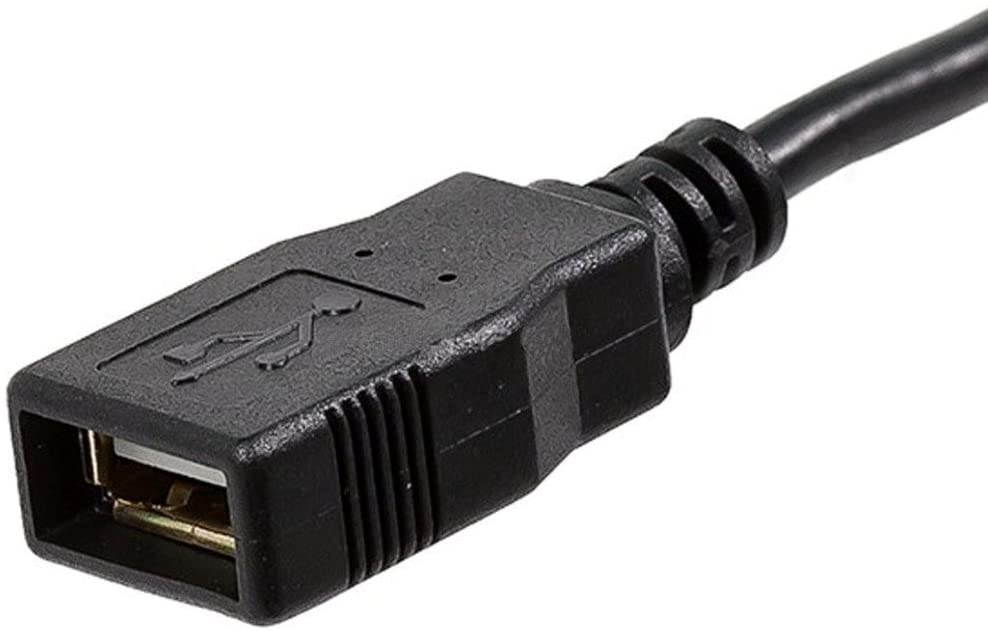 3 Pack USB 2.0 A Male to A Female Extension 28/24 AWG Cable, Gold Plated, 3 Feet, CNE611822