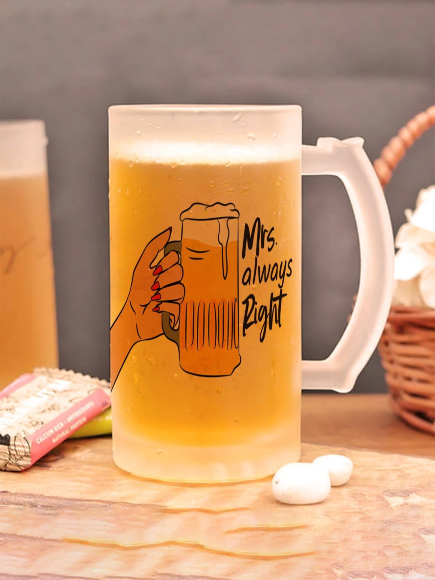 Mikasa Julie Transparent Glass Flute Glass (0.266 L) - Set of 4