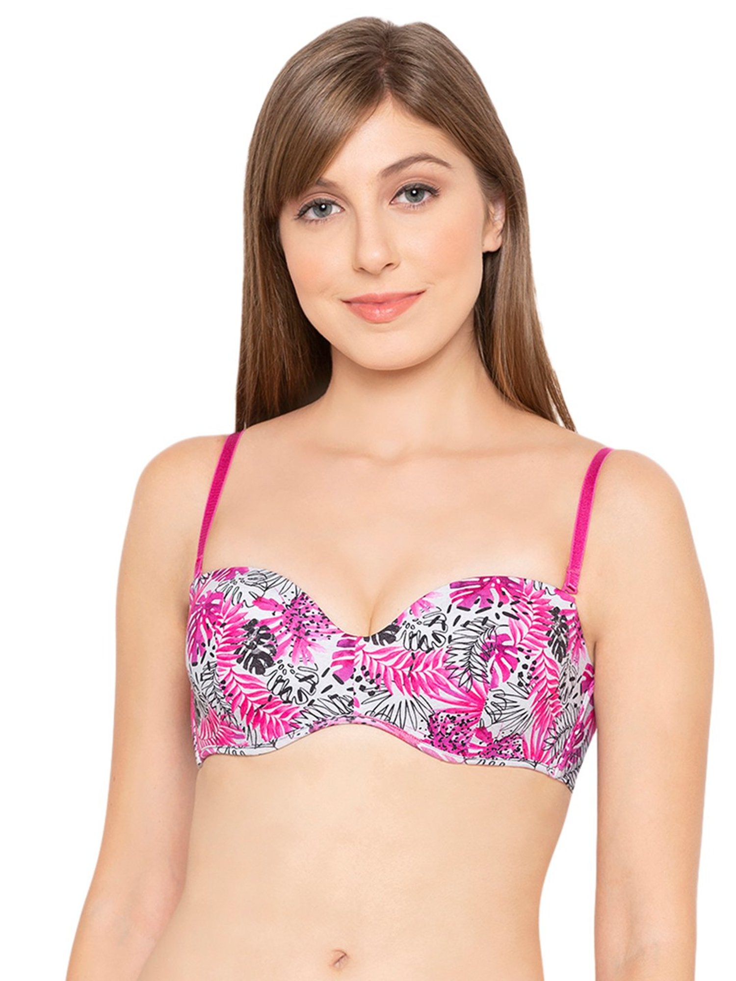 Candyskin Pink & Purple Under Wired Padded T-Shirt Bra