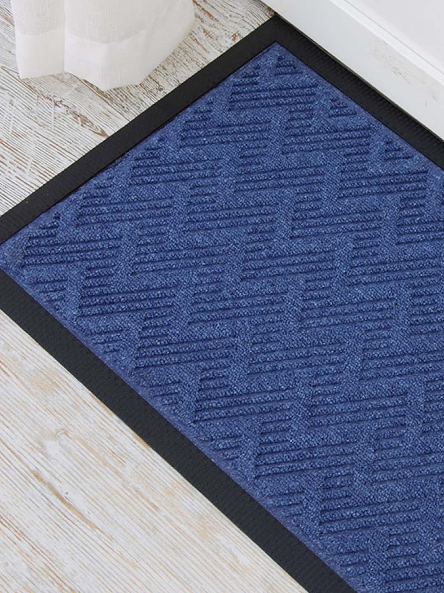 Freelance Grey PVC Set of 1 Door Mats