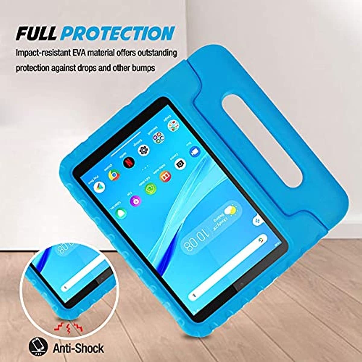 ProCase Kids Case for Lenovo Tab M8 HD/Smart Tab M8 / Tab M8 FHD 2019 Bundle with [2 Pack] ProCase Screen Protector for Lenovo Tab M8 HD/Smart Tab M8 / Tab M8 FHD 2019