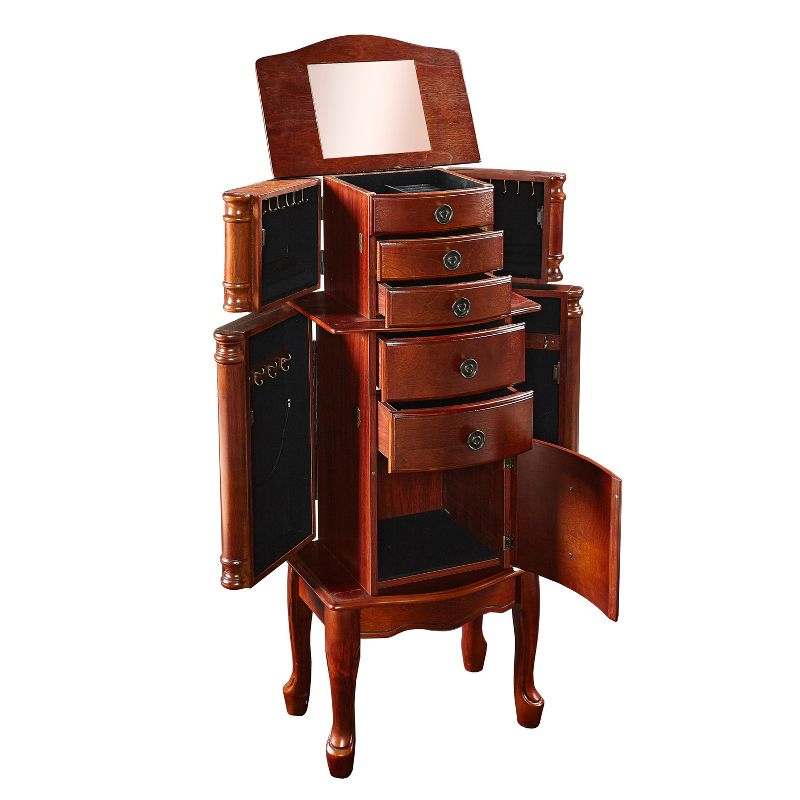Aubrey Jewelry Armoire Classic Cherry - Powell Company
