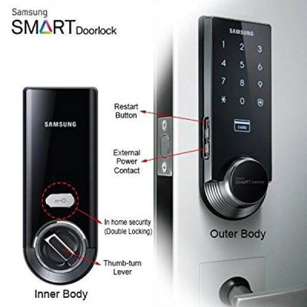 SAMSUNG SMART Digital Door Lock Keyless Deadbolt Lock SHS-3321 Deadbolt Doorlock
