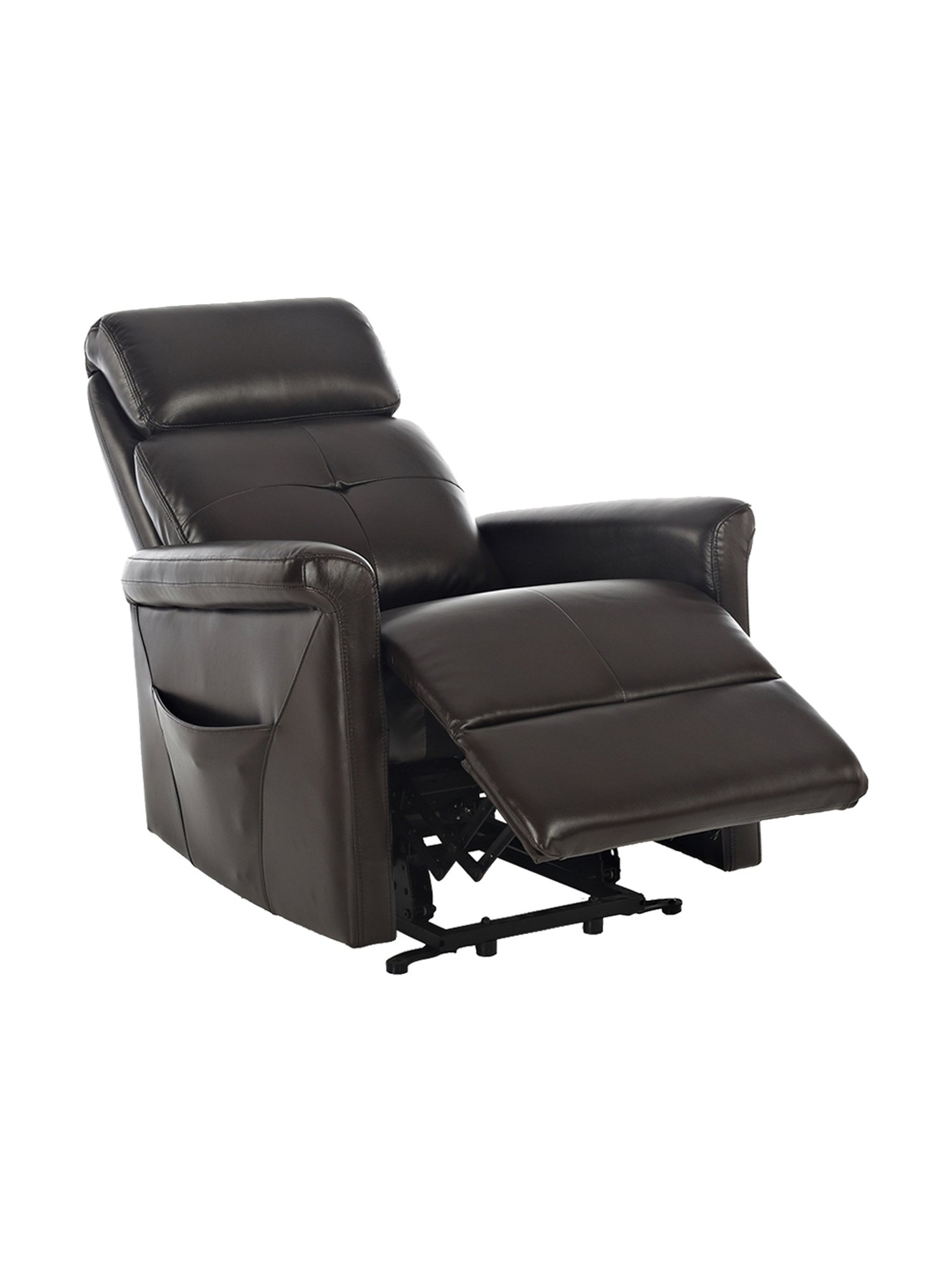 Durian Robbie Brown Leather Recliner