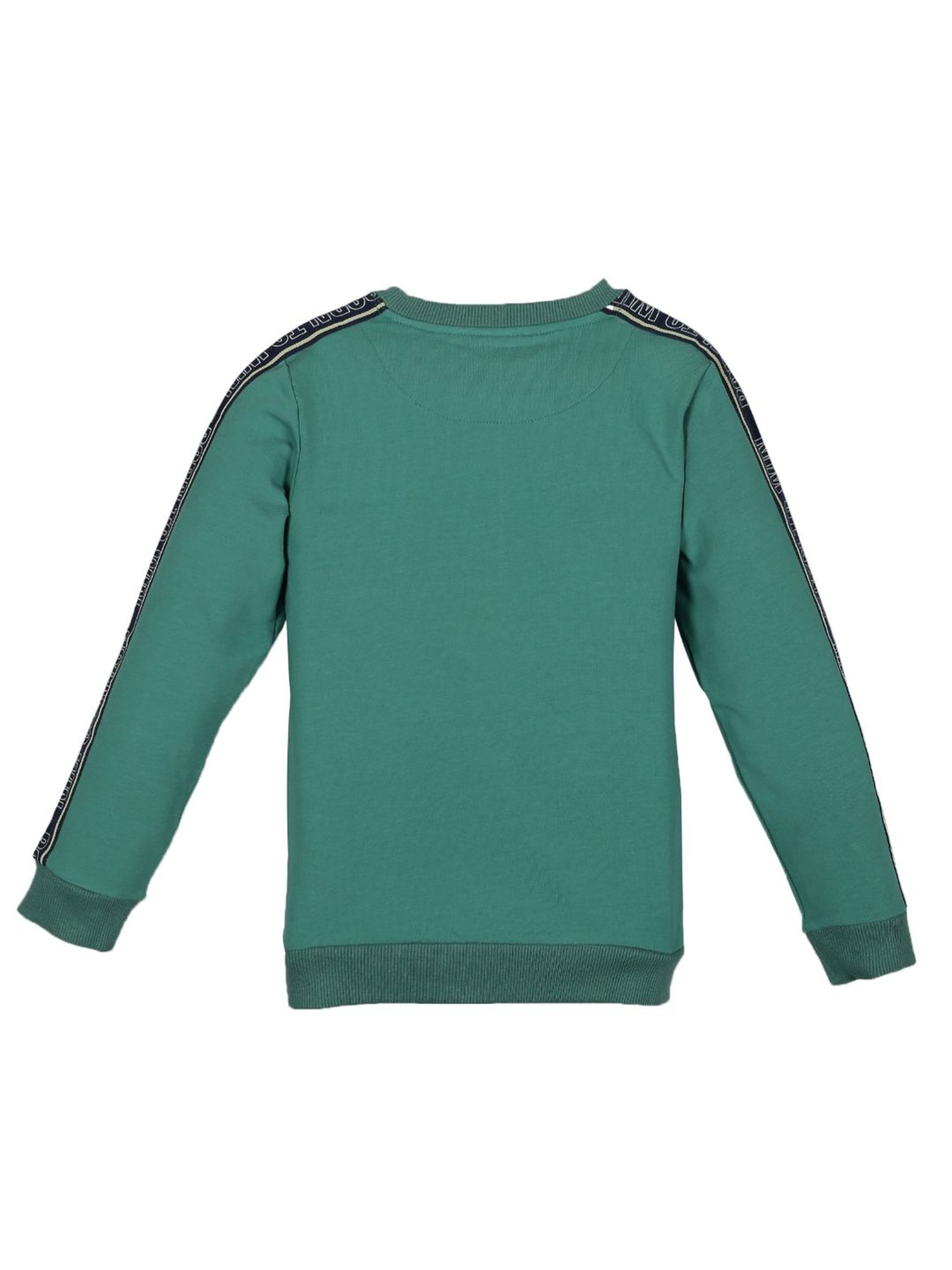 Plum Tree Kids Green Striped  Sweatshirt