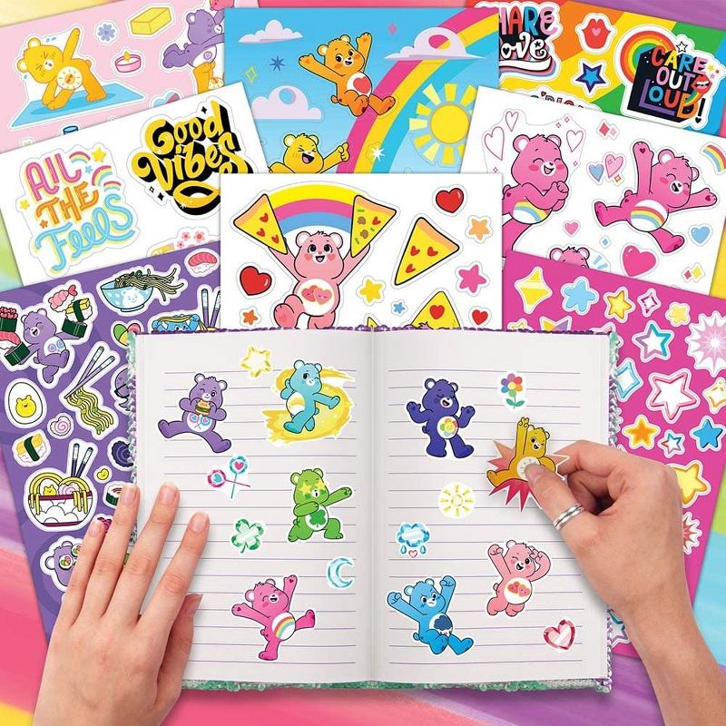 Fashion Angels Care Bears 1000+ Unbearably Cute Sticker Book