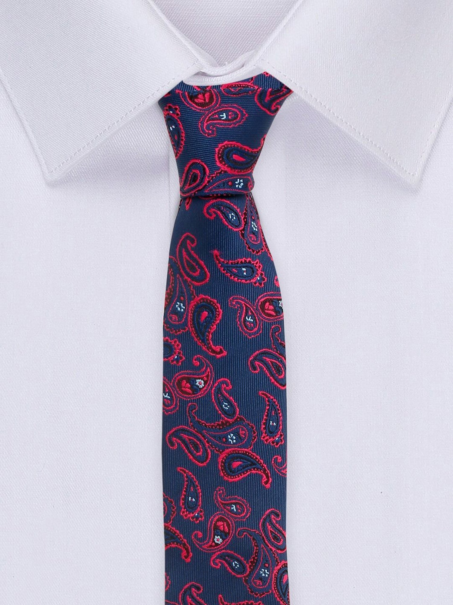 Louis Stitch Blue Printed Necktie Gift Set - Set of 3