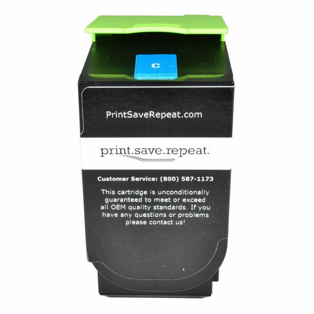 smartrouterx Lexmark 701XC Cyan Toner Cartridge for CS510 [4K pages]