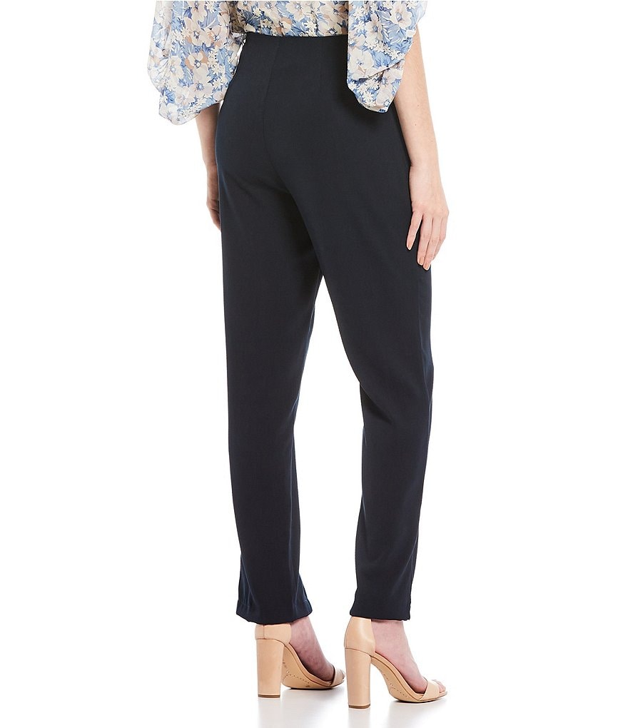 Sugarlips Straight Leg Slit Tapered Pants