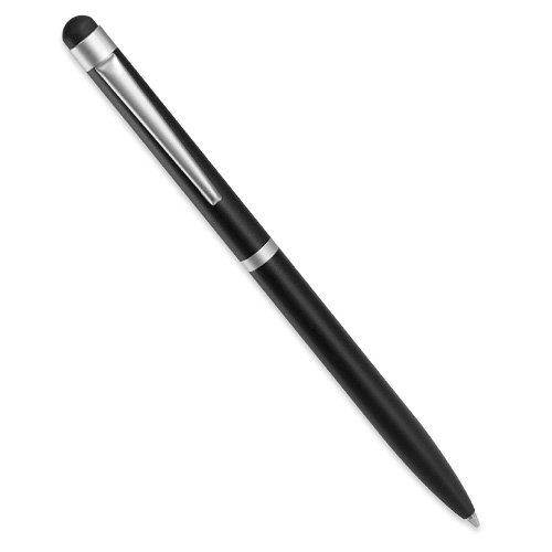 iPod touch 3G Stylus Pen, BoxWave [Meritus Capacitive Styra] Capacitive Stylus with Ballpoint Pen for Apple iPod touch 3G - Jet Black