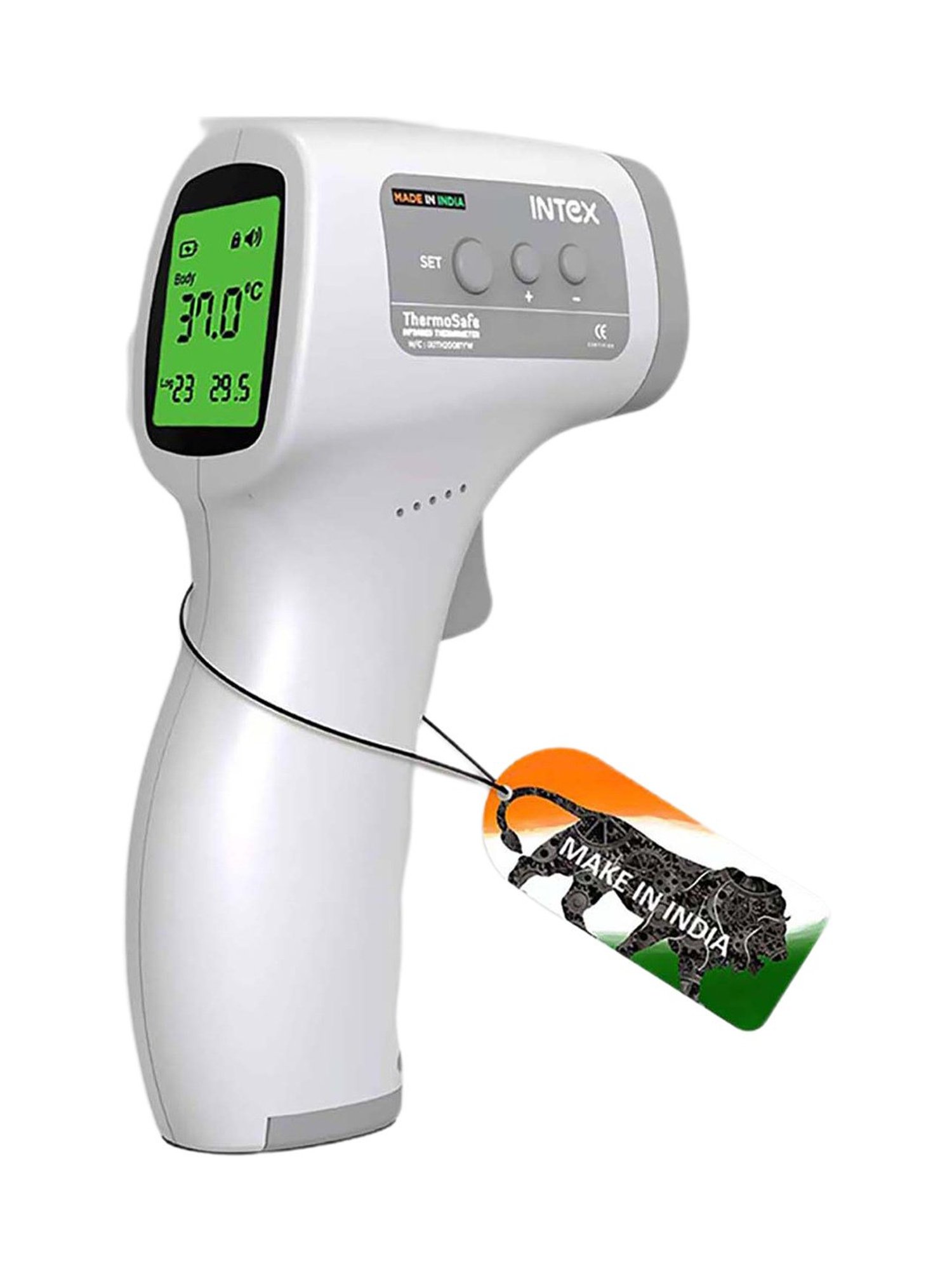 Intex Digital Infrared Thermometers (White and Grey)