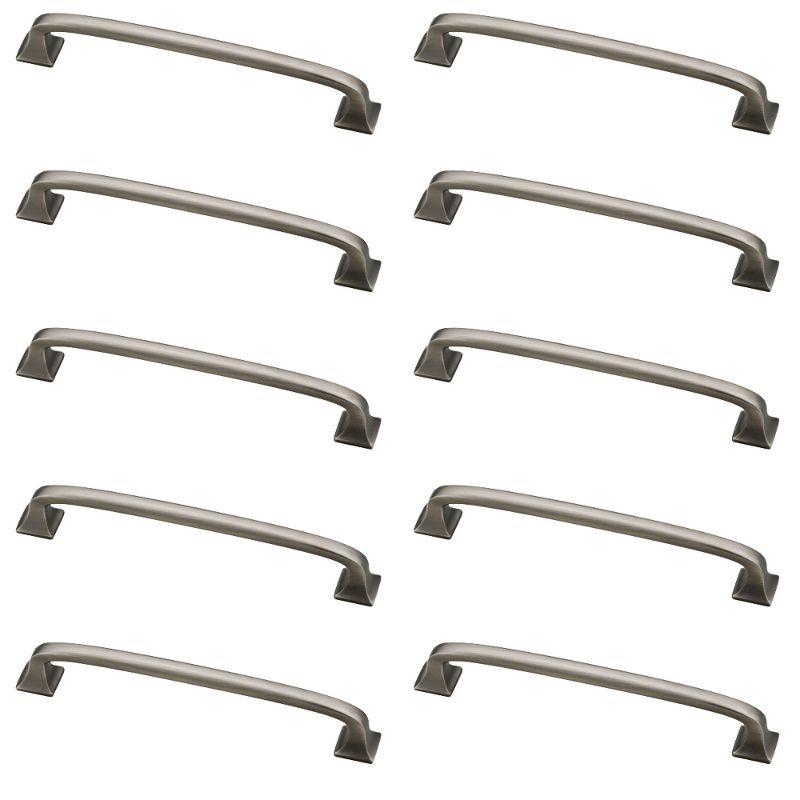 Franklin Brass 10pk 5" Lombard Pull Heirloom Silver