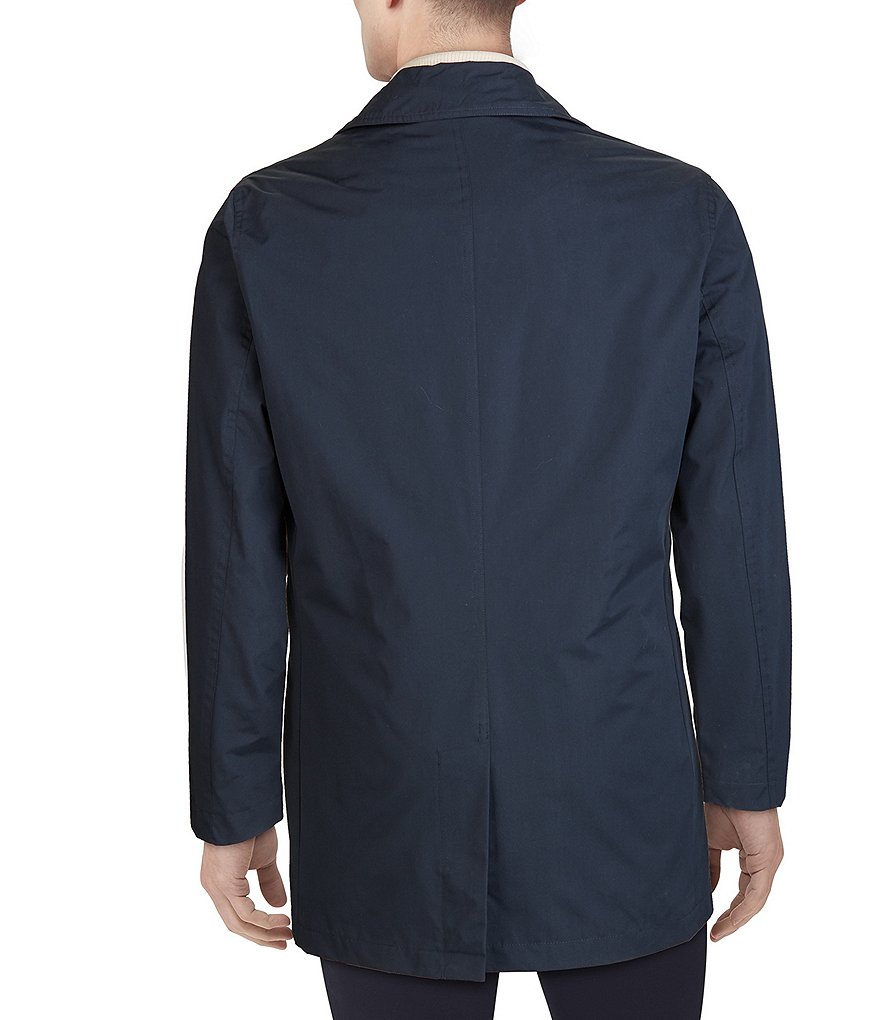 Cole Haan Hooded Down Zip Front Puffer Jacket