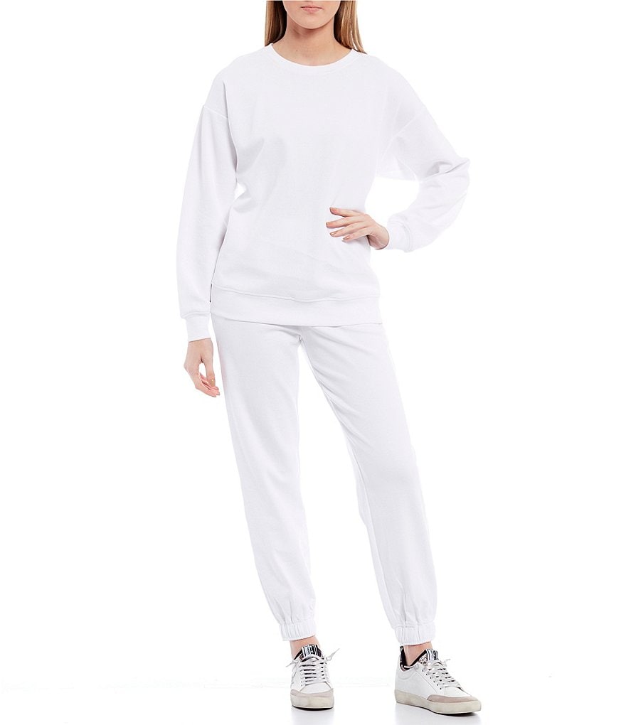 Calvin Klein French Terry Drawstring Waist Coordinating Joggers