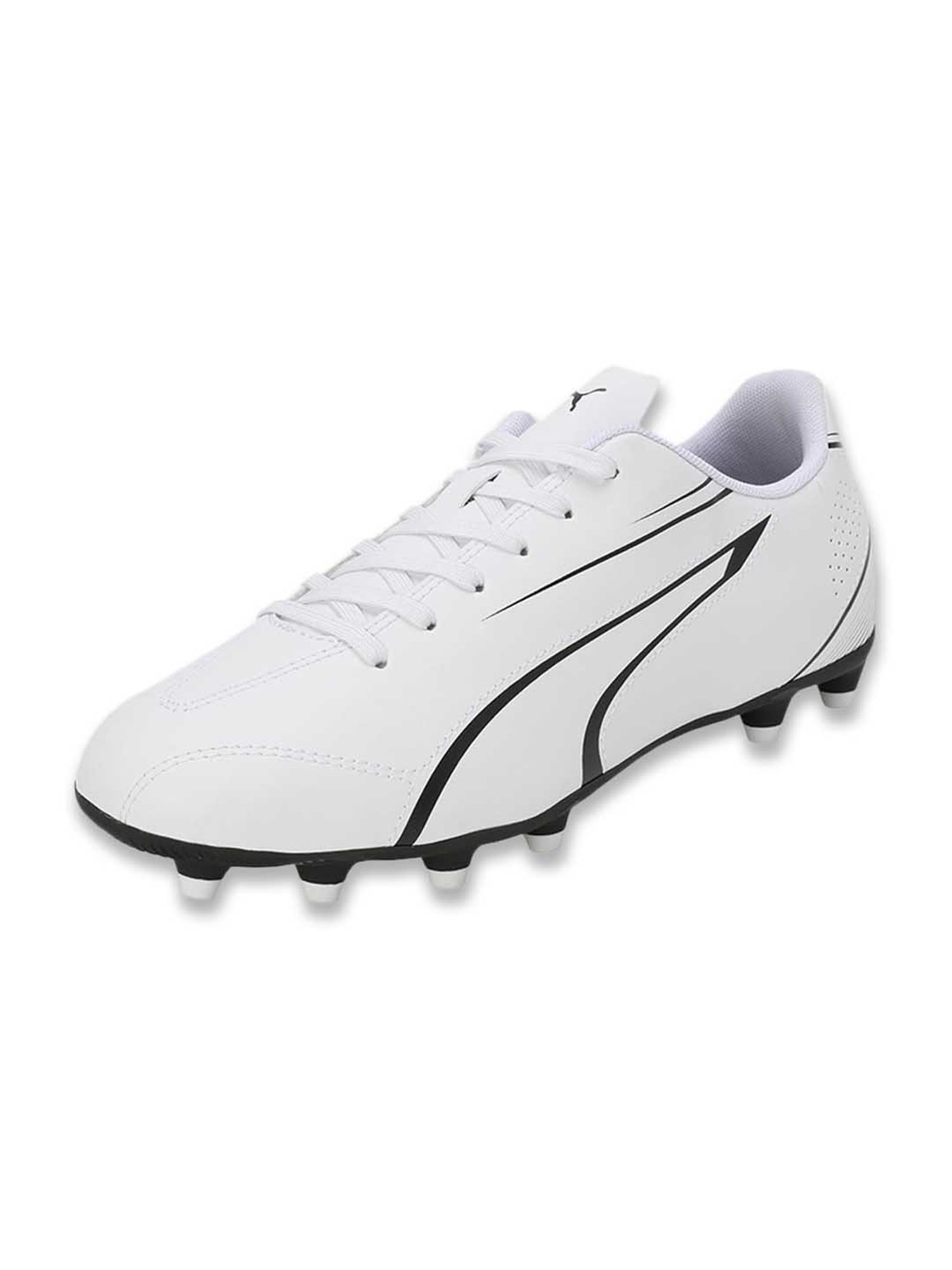 Puma Men's VITORIA FG/AG White Football Shoes