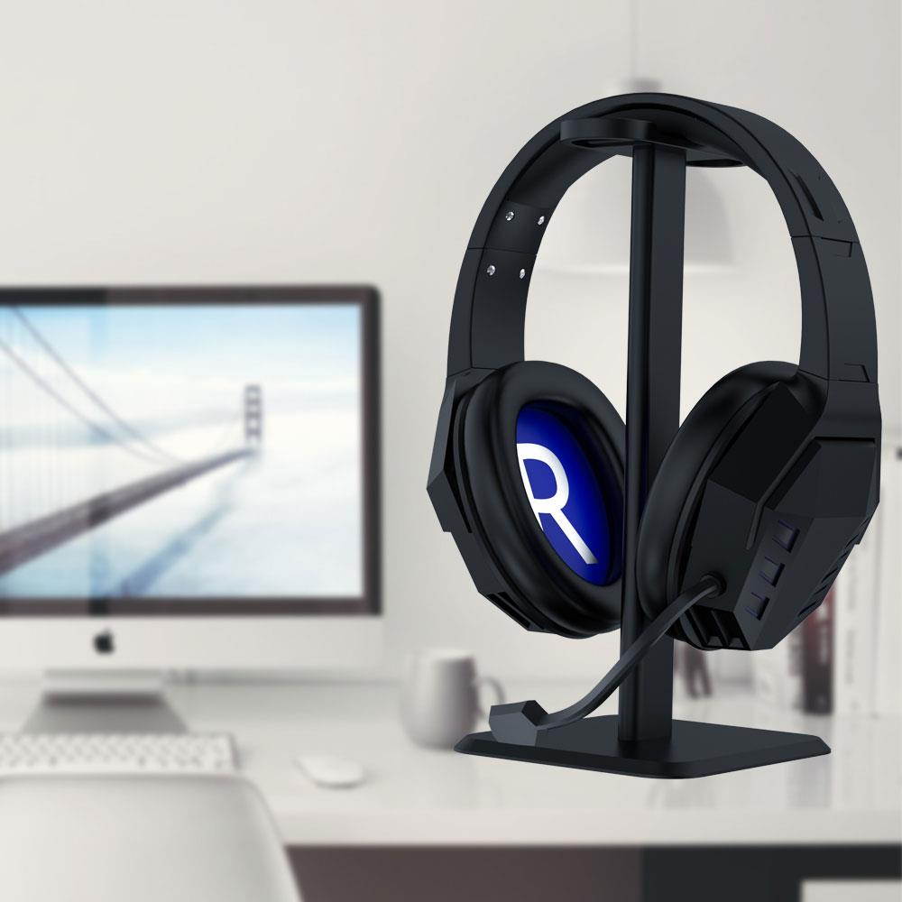 Deco Gear Pro Audio Headphone Stand - Matte Black