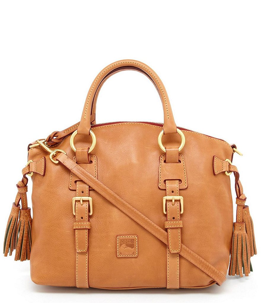 Dooney & Bourke Florentine Bristol Tasseled Satchel Bag