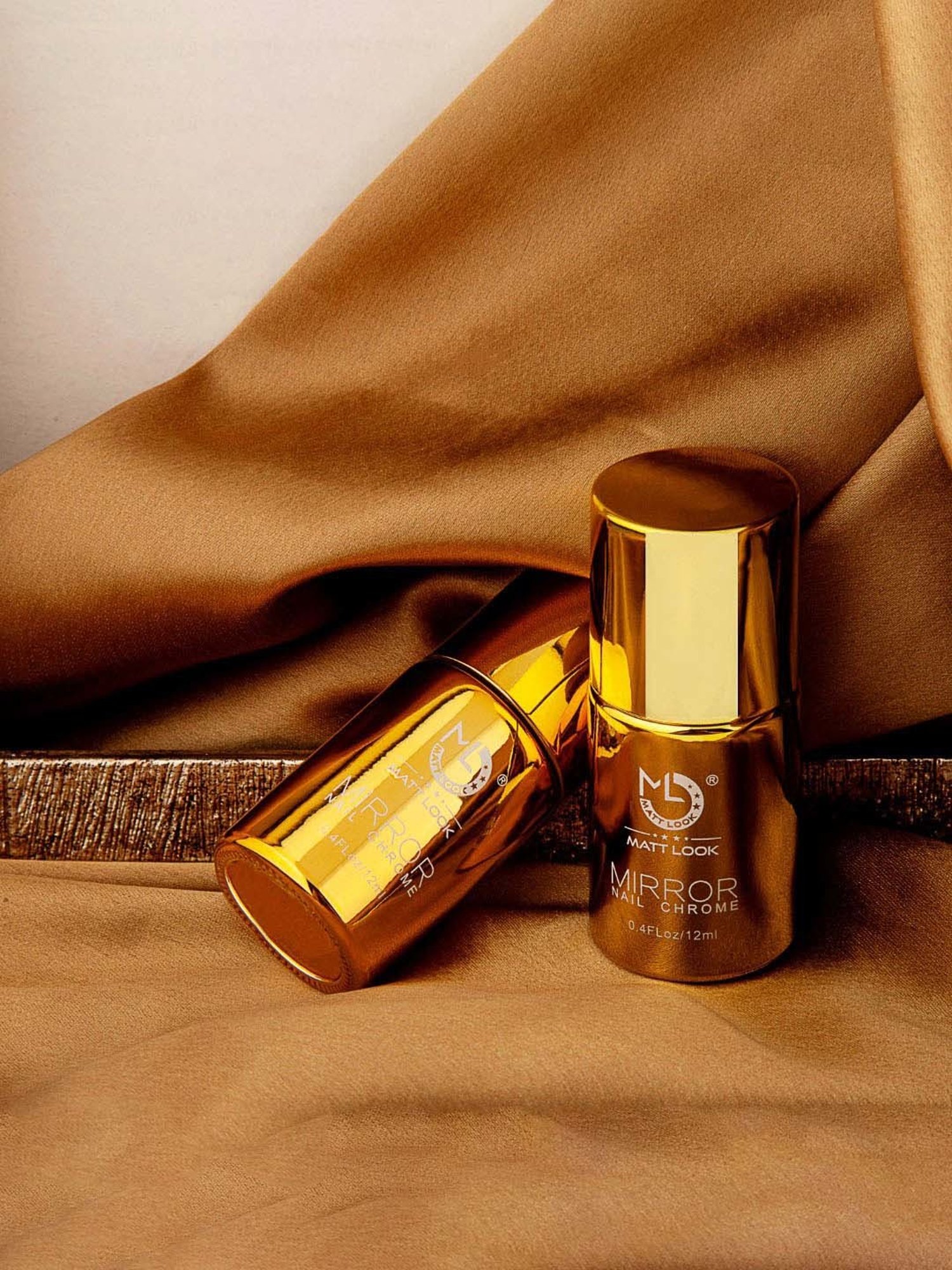 Matt Look Mirror Nail Chrome 09 Red - 12 ml