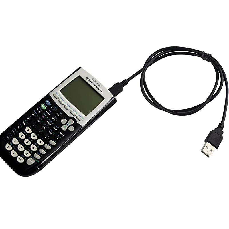 USB Charging Data Cable for TI84 Plus TI84 Plus CE TI 89 Titanium TI Nspire CXTI Nspire CX CAS Graphing Calculators