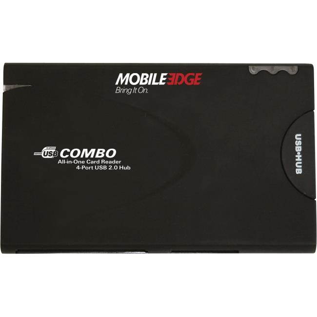 Mobile Edge - Universal Card Reader/USB Hub Combo
