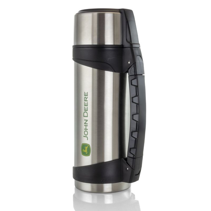 John Deere 1.05 Quart Thermal Traveler with Lid and Handle