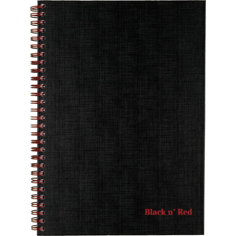 Black n' Red&trade; Notebook,B5,Hardcover,Twi 400110532