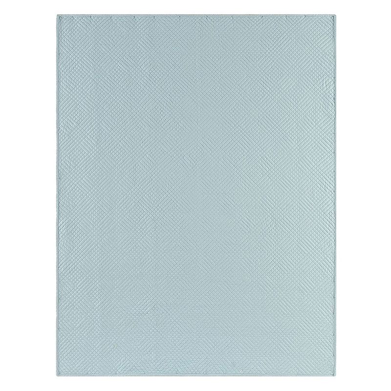 Avenie Citrus Fruits Blue Woven Throw Blanket - Deny Designs