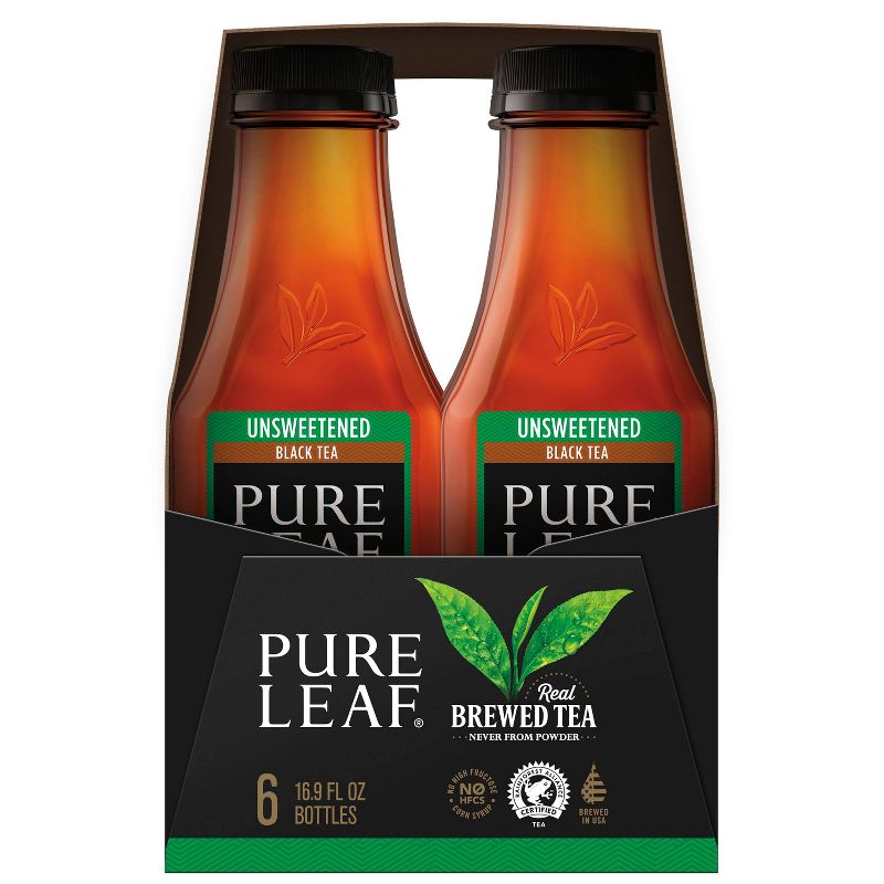 Pure Leaf Unsweetened Iced Tea - 6pk/16.9oz Bottles
